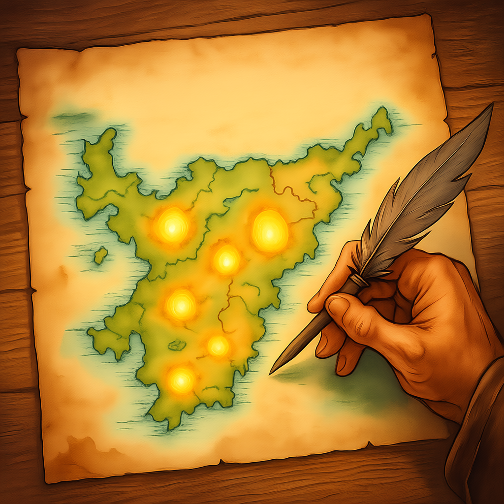 The Cartographer of Sleepy Hollows